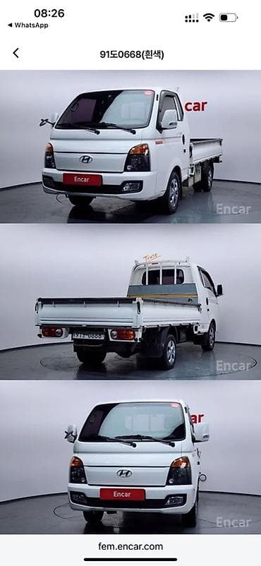 Легкий грузовик, Hyundai, Дубль, До 1 т, Новый at lalafo.kg Легкий грузовик, Hyundai, Дубль, До 1 т, Новый