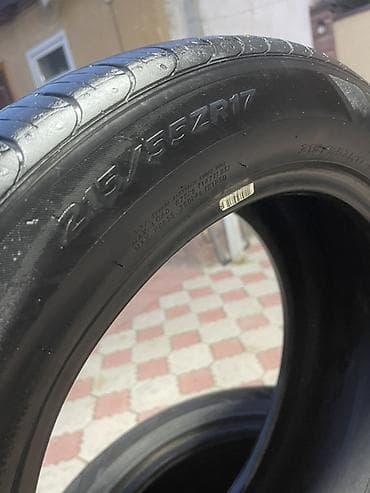 гигант ош: Шины 215 / 55 / R 17, Лето, Б/у, Комплект, Легковые, Корея, Hankook — 5