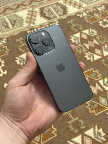 макбук цена бишкек бу: IPhone 15 Pro, Колдонулган, 256 ГБ, Jet Black, 87 % — 3