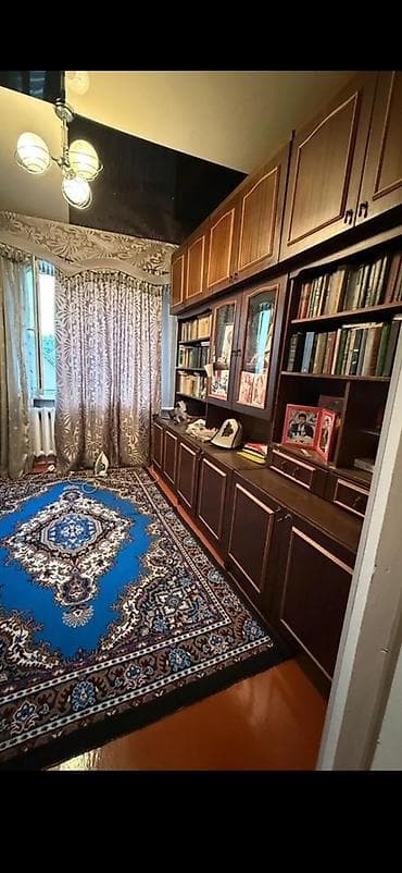 бишкек 1 комната: 60 м², 4 бөлмө, Чогуу жашоосу жок — 4
