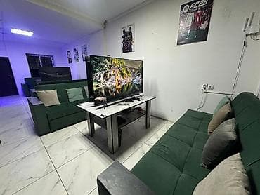 naruto ps4: Игровая зона с телевизором и PlayStation 4 телевизор 55 дюйм 4 диван 2 — 4