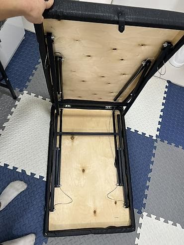 масажный кресло: Кушетка Складная массажная/косметологический стол, 2‑секционный — 5