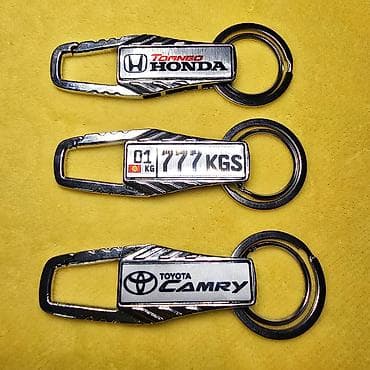 Новинка! Брелок карабин с госномером Вашего авто, маркой машины и — 2