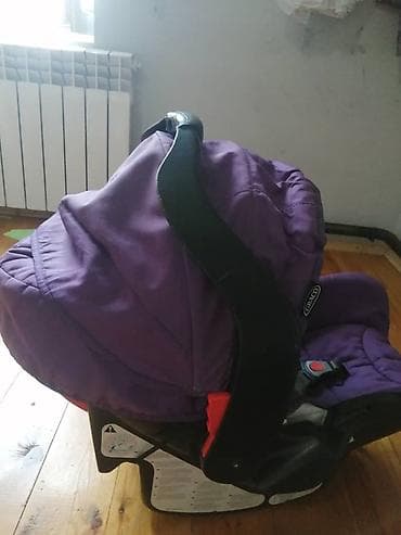 фиолетовый: Детское автокресло-переноска Graco (группа 0+) - Для новорождённых и — 2