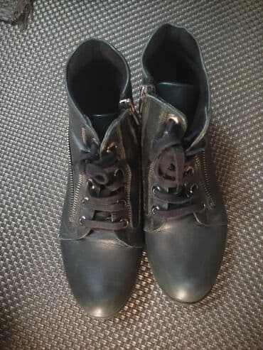 Киреге берилүүчү кийимдер: Продаю женские ботинки, оригинал в хорошем состоянии, чистая кожа — 2