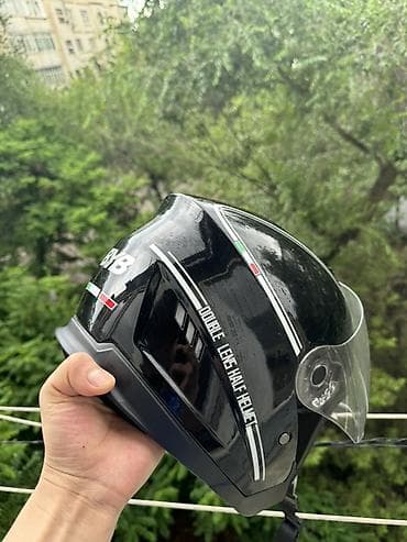 helmet: Мотошлем BYB полулицевой (open face) - Тип: полулицевой шлем с — 3