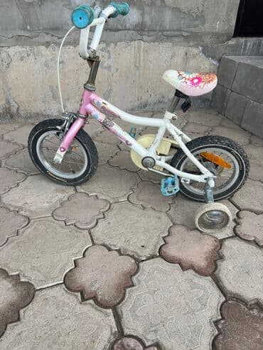 Детские велосипеды: Детский велосипед, 4-колесный, 3 - 4 года, Для девочки, Б/у — 3