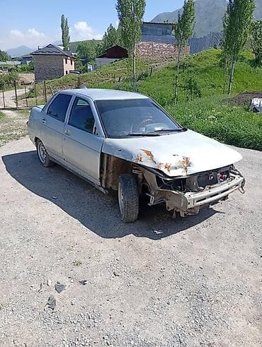 сед: Лада 110 (седан, серебристый) — авто на разбор или как донор — 2