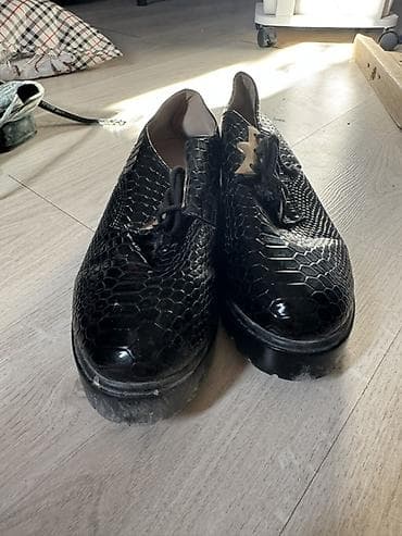 shoe rack: Лоферы, 36, 40, Zara, Б/у, цвет - Черный — 2