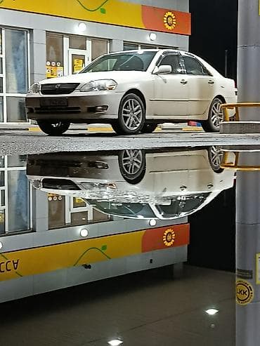 Toyota Mark II: 2002 г., 0.2 л, Автомат, Бензин, Седан at lalafo.kg Toyota Mark II: 2002 г., 0.2 л, Автомат, Бензин, Седан