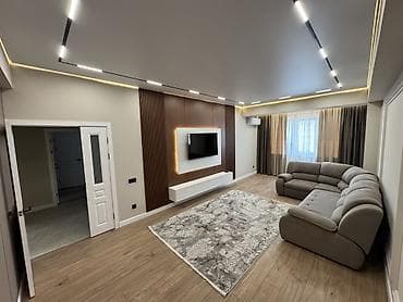 osh flat: 2 комнаты, 86 м², Асанбай мкр Элитка, 9 этаж, Дизайнерский ремонт — 1