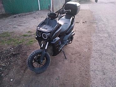 monoblok r18: Скутер/мопед городского типа, черный. уступка будит риальным клиентам — 2