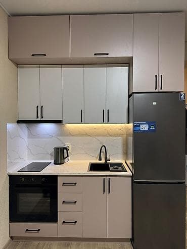 каракол мебел: Кухонный гарнитур с техникой, современный компактный комплект для — 1