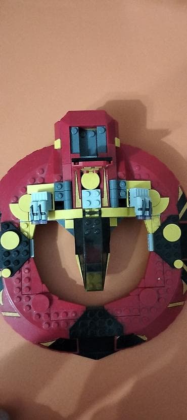 круглый ангар: Конструктор LEGO – космический корабль круглой формы — 3