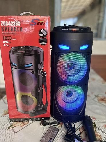 Аудиотехника: Портативная акустическая система Sing-e ZQS4239 / ZQS4239S - Два — 3