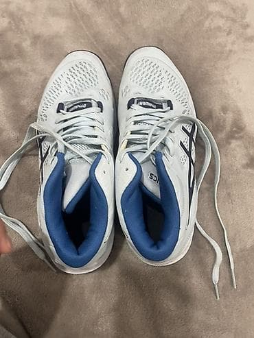 Мужские кроссовки, 40, Asics, Новый, цвет - Белый, Бесплатная доставка
