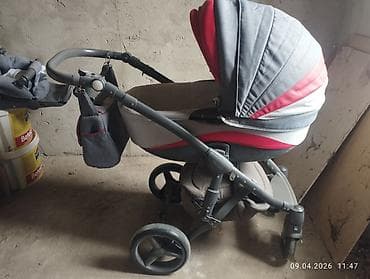 Коляска 2-в-1 Adamex (люлька + прогулочный блок) - Комплектация: - — 6