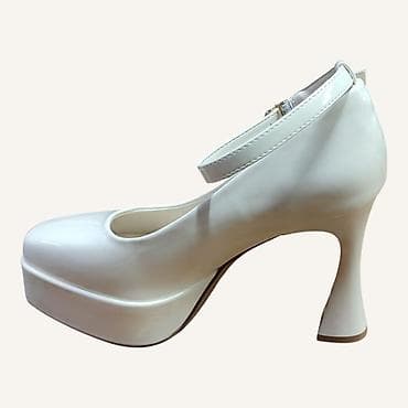 Туфли: Лодочки на платформе с фигурным каблуком - Модель: закрытые лодочки с — 2