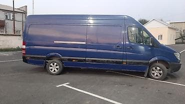 автомат минивэн: Mercedes-Benz Sprinter (длинная база, высокий потолок), синий цвет — 6