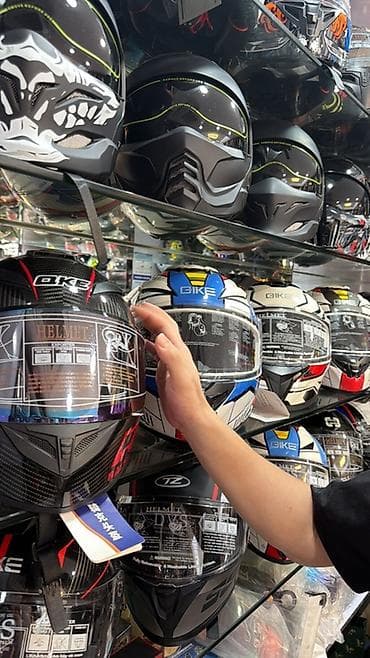 мотокрос: Мото- и велошлемы: широкий выбор моделей для города, трассы и — 6