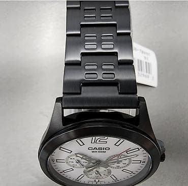 день и ночь: Классические часы часы, Casio, Титан, Япония, Водонепроницаемые, Оригинал, Унисекс, Новый — 5