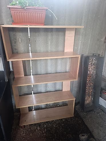 полки для кафе: Книжная полка, ЛДСП, Напольная — 2