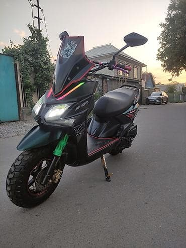 Скутер Livimoto (Jet Moto) — яркий городской внедорожный стиль — 8