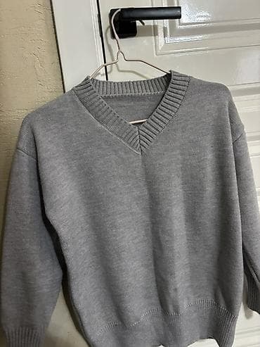 Личные вещи: Кофта, V-образный вырез, Осень-весна, S — 2