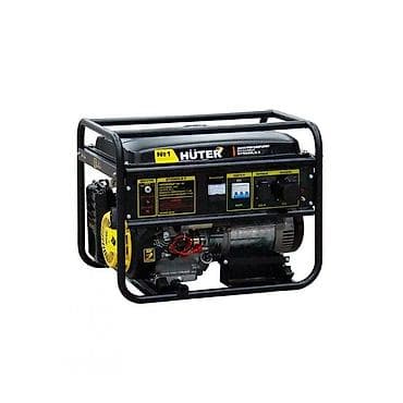 Бензиновый генератор Huter DY9500LX-3 представляет собой переносную