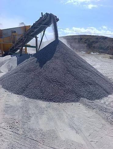 Щебень: Смесь щебень и отсев, Чистая, Для фундамента, Зил — 1