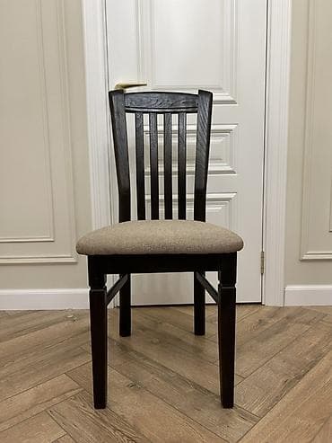 Стол жана отургуч комплекттери: Ашкана үстөлү жана отургуч, түсү - Күрөң — 4