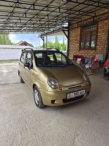 авто эмаль: Daewoo Matiz: 2007 г., 0.8 л, Механика, Бензин, Хэтчбэк — 2