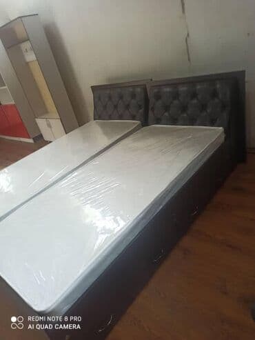 2х спальные кровати: Кровать 2метра длина ширина 90-смс ящиком — 4