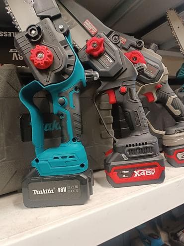 мини вата: Мини-пила Новый, Аккумуляторная, Makita, Цепная — 2