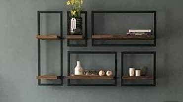 полка для книг: Лофт мебель декоративная мебель подставки для цветов подставка — 3