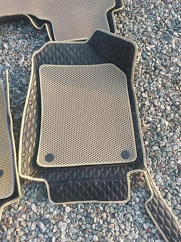 авто для такси: 3D Полики Для салона Lexus, цвет - Бежевый, Б/у, Самовывоз — 1