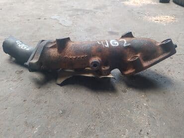 инжектор авто: Isuzu Bighorn 4JG2 часть выхлопного коллектора, Исузу Бигхорн 4JG2 — 2