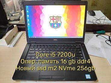 intel xeon: Ноутбук, Dell, 16 ГБ ОЗУ, Intel Core i5, 14 ", Б/у, Для несложных задач, память NVMe SSD — 1