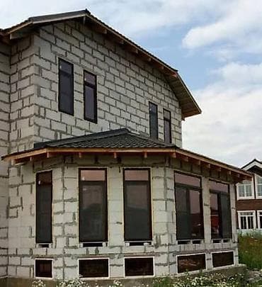 Алюминиевое окно на заказ, Тип окна: Панорамные, Декоративные особенности: Фрамуга, Платная установка, Без рассрочки