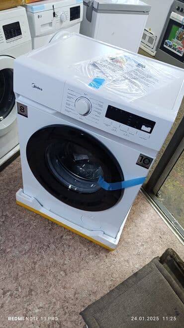 нож ручной: Стиральная машина Midea, Новый, Автомат, До 9 кг, Компактная — 4