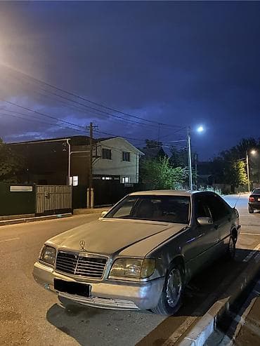 чехлы машины: Mercedes-Benz S-Class: 1992 г., 3 л, Механика, Дизель, Седан — 1