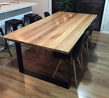 office table: Обеденный/рабочий стол в современном стиле loft на заказ, срок — 3