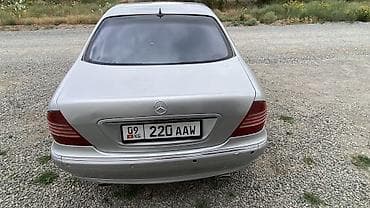 e55 compressor: Mercedes-Benz S-Class: 2000 г., 5 л, Автомат, Бензин, Седан — 4