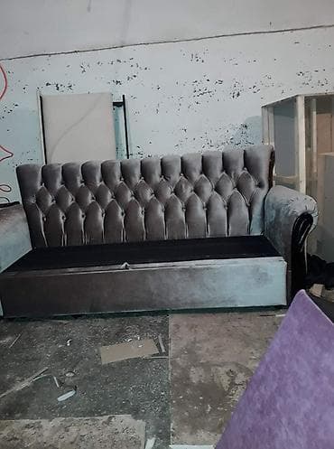 Диван на заказ, Велюр, Для офиса