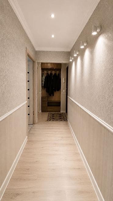 Батирлер: 2 бөлмө, 43 м², 4-мкр 104-серия, 1 кабат, Косметикалык оңдоо — 4