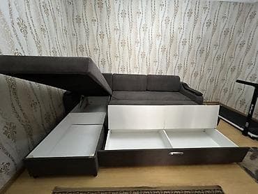 угал: Угловой диван, С ящиками, Двухместный — 3