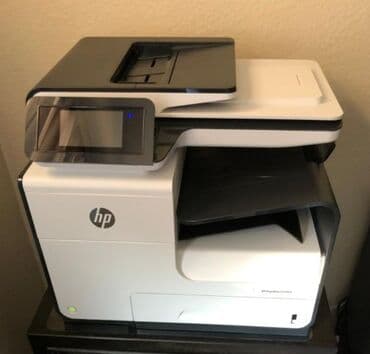 цены на принтеры: Принтер HP PageWide Pro MFP 477dw - Цветное струйное — 4