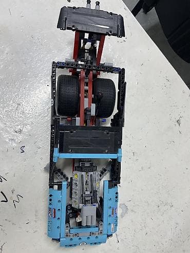 огненный: Конструктор LEGO Technic — драгстер/горячий родстер - Модель — 4