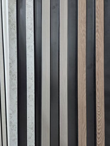 детская диван: 3 D панели, декоративная панель от 350 сомов, рейки, тв зона от 350 — 13