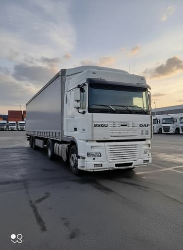 глушитель на опель зафира а: Тягач, DAF, 2001 г. — 1